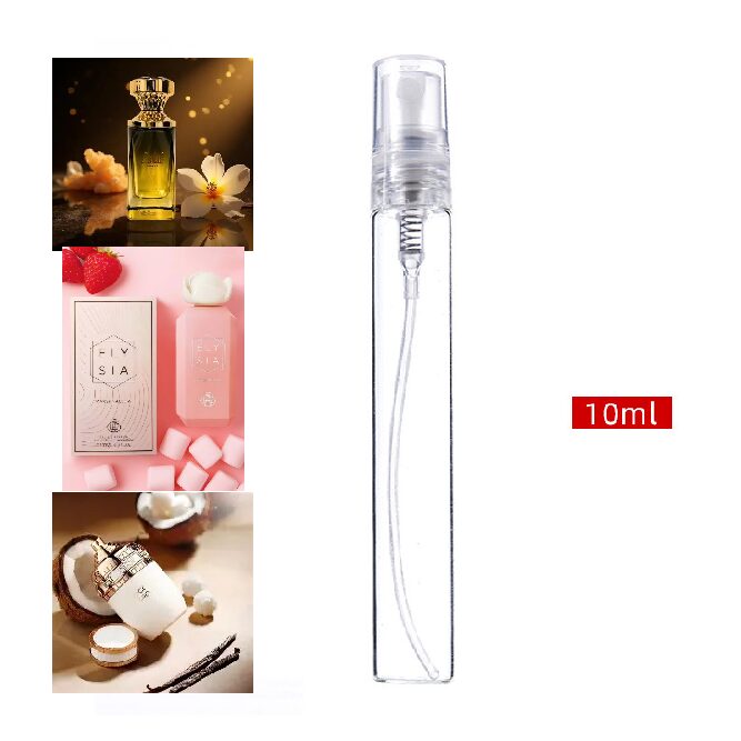 Decant 10ml Eshal, 10ml Elysia Marshmallow & 10ml Coconut Leche